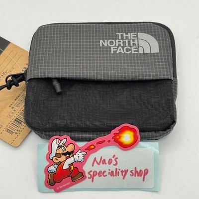 THE NORTH FACE Hazy Wallet NM82460-GG Graphite Gray Mini Zip Coin