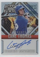 2014 Panini Prizm Perennial Draft Picks Press Proof 100/199 Lane Thomas Auto he0