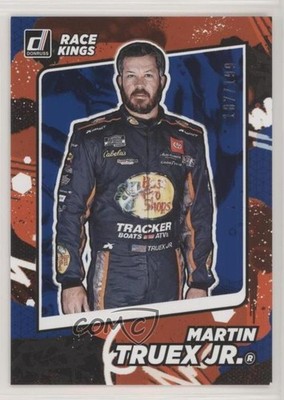 2022 Panini Donruss NASCAR Race Kings Navy Blue 187/199 Martin Truex Jr #16 00gy