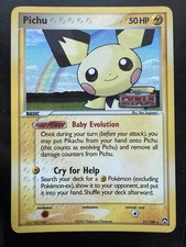 Pokemon Pichu Reverse Holo STAMPED Power Keepers 21/108 (LP) on eBay