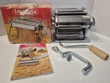 IMPERIA Manual Pasta Maker Machine Model 150 Tipo Lusso  Made in ITALY Exc Cnd.