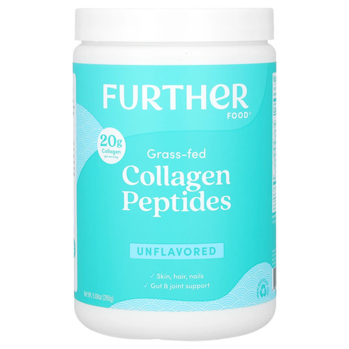 Grass-Fed Collagen Peptides, Unflavored, 9.88 oz (280 g)