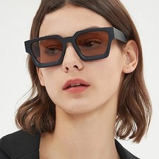 Sunglasses JNPCXI Fashion Square Women Luxury Retro Green Brand Designer Men