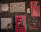 LQQK Random Lot Of Premium 1oz .999 Fine Silver 5oz, 5ozt