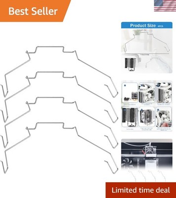 Effortless Installation 12 CM CPU Fan Clips for Reliable System Cooling - 4 PCS