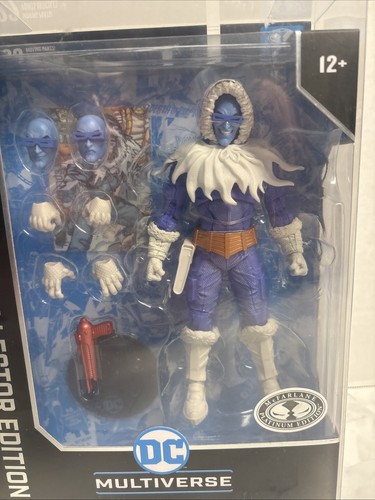 McFarlane DC Multiverse Captain Cold Platinum da collezione 7" Figure Chase! Nuovo! - Foto 2 di 6