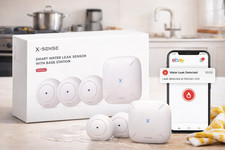 X-Sense Smart Water Leak Sensor WiFi Detector w/ Base Station App Alerts Home
