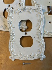 Ivory Switch Plate, Ivory Outlet Covers, Rocker Light Switch Plates