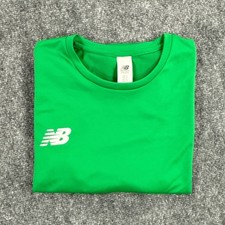 New Balance Mens Medium Green NB Dry Performance Short Sleeve T-Shirt NWT
