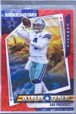 2021 Rookies & Stars Dak Prescott #AB-5 Cowboys Airborne Red Wave