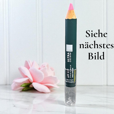 Avon ULTRA COLOUR WILD Lippenstift Balsam Mirage Pink Kussmund Limited Edition