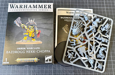 Warhammer Commemorative Series Bazdrogg Nekk-Choppa Orruk Warclans AoS