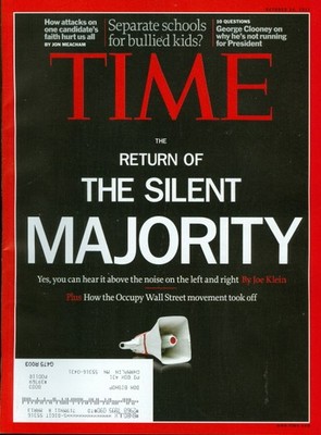 2011 Time Magazine: The Return Of The Silent Majority