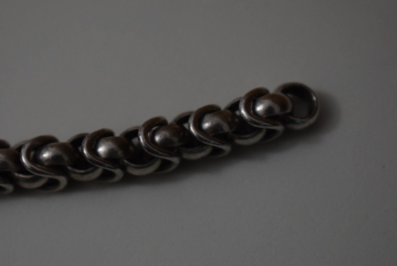 silver 925 bracelet wide image 6