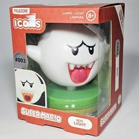 Paladone Icons Super Mario Merchandise Boo Light Neu! Gespenst Nachtlicht Lampe