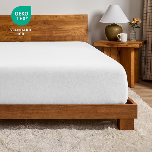 Bare Home Extra Soft Double Brushed 100% Flannel Cotton Fitted Sheet - Picture 5 of 56