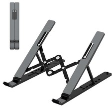 Adjustable Laptop Stand Portable Laptop Riser for Desk Foldable Holder
