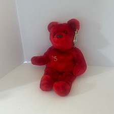 Salvino's Big Bammers Mark McGwire 25 Red Plush Bear MLB 1999 Cardinals