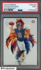 2024 Panini Phoenix Color Blast Caleb Williams RC Rookie SSP CASE HIT PSA 9
