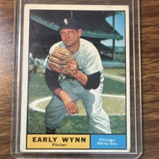 Topps 1961 Topps Early Wynn Chicago White Sox Base Set #455 MLB Card