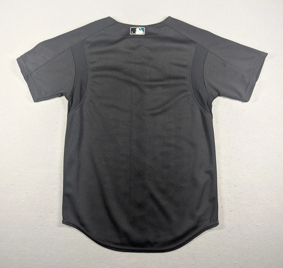 Camiseta deportiva vintage de los Arizona Diamondbacks juvenil grande negra MLB Majestic BP Foto 2 de 4