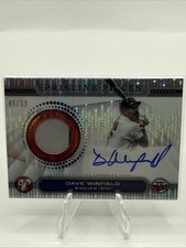 Topps Pristine Pieces Auto Relics Dave Winfield #PPAR-DW Pulsar Refractor /99 🔥