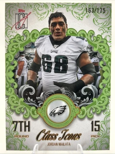 2025 Topps Signature Jordan Mailata Green (RAW)