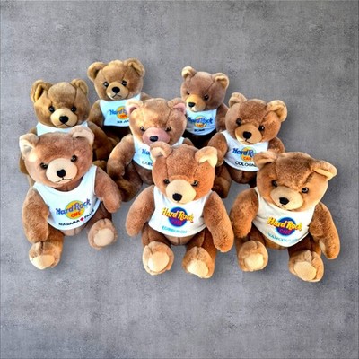 HARD ROCK CAFE / 8 TEDDYBÄREN - Teddys Sammlung / Stofftier / Plüsch / TOP 