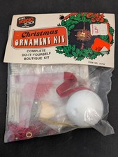 NOS Distasio Boutique Bead Sequin Christmas Ornament Kit Sealed 15752