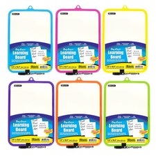 Bazic 6016-12 7. 4 inch X 10. 3 inch Double Sided Dry Erase Learning Board