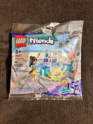 Lego Friends Skate Ramp 30633 Poly Bag Set New Factory Sealed 2023 Retired