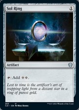 Sol Ring - Light Play MTG Commander 2021 Strixhaven