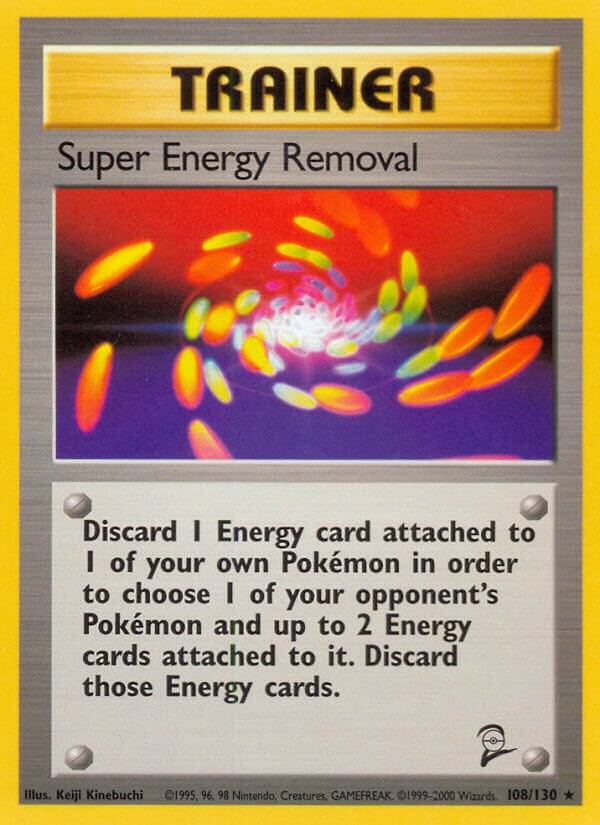 Super Energy Removal Base Set 2 108/130 HP ENGLISH