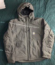 Carhartt Mens Rugged Flex Super Dux Relaxed Fit Insulated Jacket 0J6006-M S