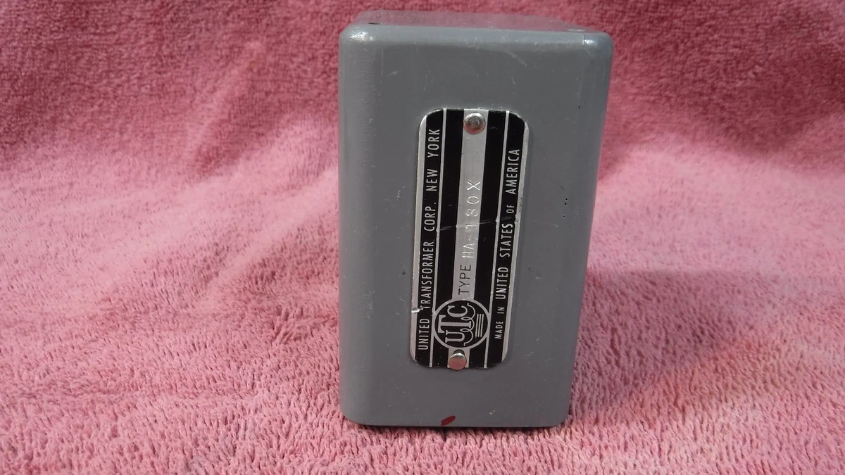 UTC Vintage Electrical Transformers for sale - eBay