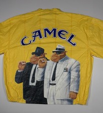 Vintage 1992 Camel Cigarette Windbreaker Zip Up Jacket Size XXL Good Condition