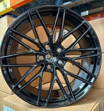 21" Porsche Cayenne 2002-2019 Gloss Black 401 Design 10j Alloys X4