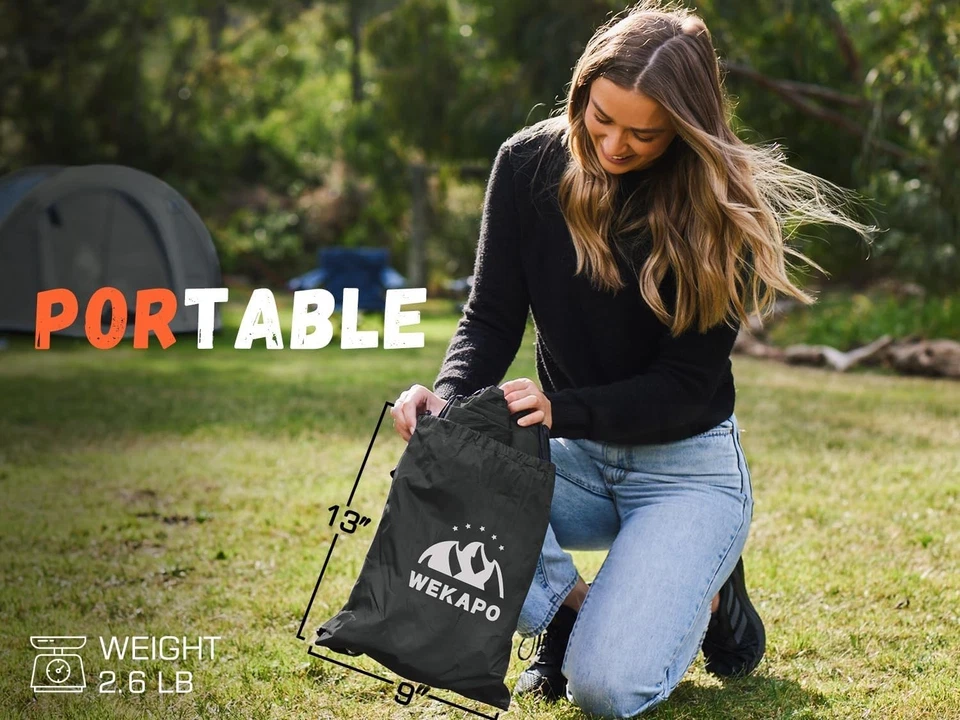 Lightweight Inflatable Hammock with Carry Bag - Image 4 of 4