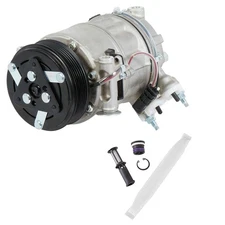 AC Compressor & A/C Drier For Jaguar XF XFR