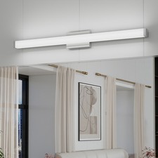41" Vanity Light LED Bathroom Mirror Wall Bar Lamp Nickel Dimmable Fixture 24W
