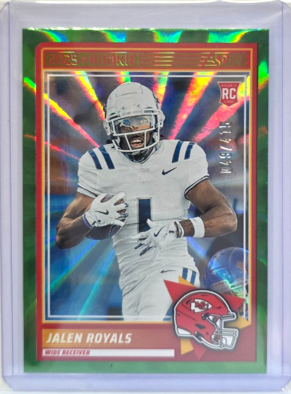 2025 Score - Rookies - Jalen Royals #8 - Spokes - #/415
