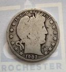 UNITED STATES 1902 - O BARBER  HALF DOLLAR  GOOD  - C 9901
