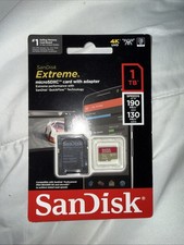 SanDisk Extreme Memory 1TB Micro SD SDXC Class 10 - SDSQXAV1T00GN6MA