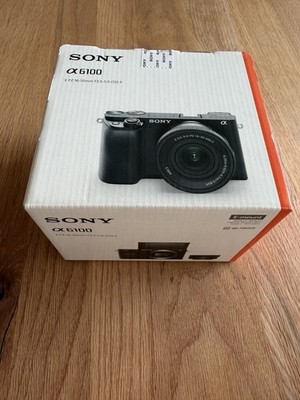 Sony Alpha 6100 Kit, SELP1650 SEL55210, 24,2 MP Systemkamera
