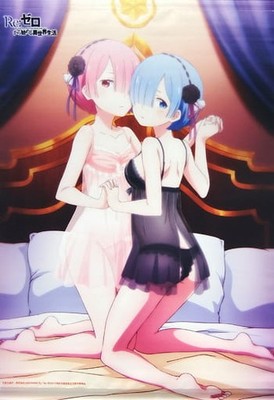 Re:Zero Rem Ram B2 Tapestry 28.3 x 40.1 inches Anime