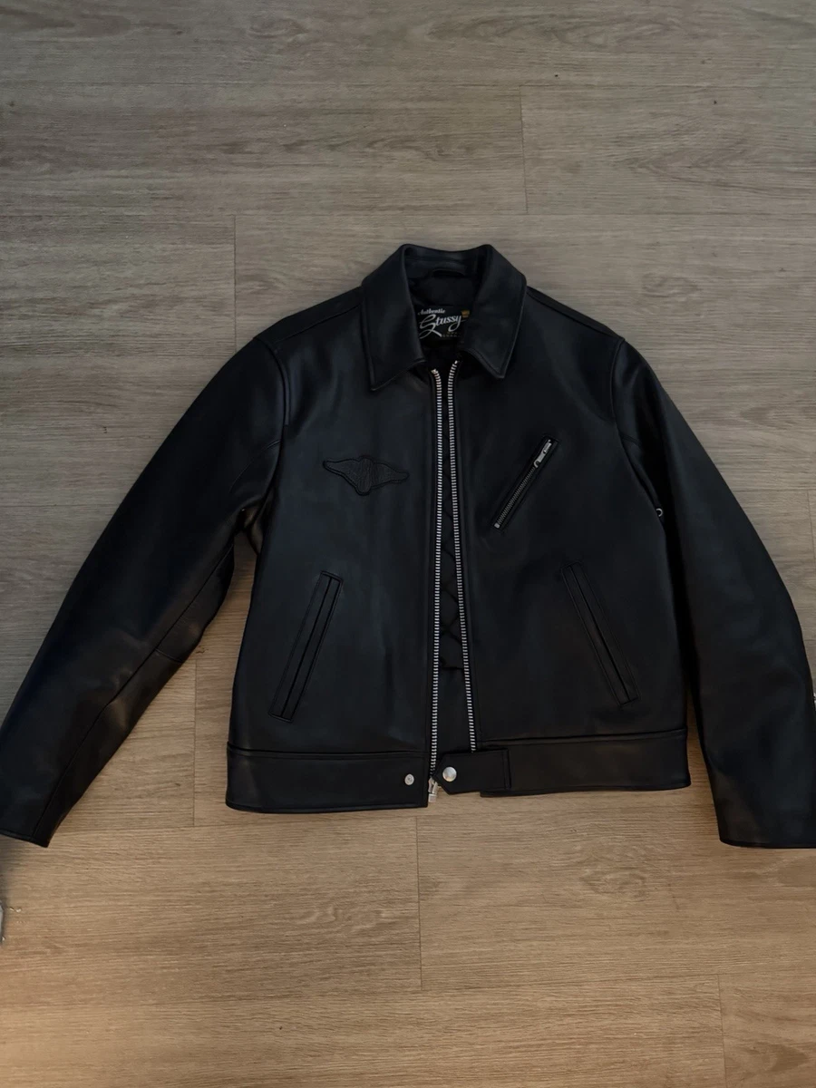Stussy Leather Outer Shell Coats, Jackets & Vests for Men for Sale