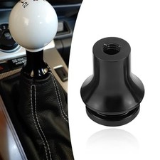 M12 x 1.25 Car Shift Knob Boot Retainer, Waterproof Metal Manual 1 PC Black