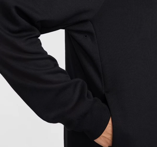 Nike Men's Dri-FIT UV Pullover Performance Hoodie NWT Black FZ0969 010 Pick Size - Image 3 of 3