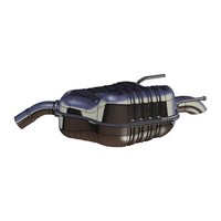 Ernst EndschalldäMpfer Auspuff Endtopf FüR Opel Vectra C / CC 1.6 1.8 100-140 PS