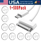 30-Pin To USB C Adapter Charging Data Sync Cable for IPhone 4 4S 3GS IPad 3 Lot